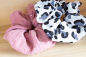 Preview: 2er Set - Haargummi Scrunchie - aus hochwertigen Musselin - handmade in Deutschland (Versandkostenfrei)