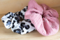 Preview: 2er Set - Haargummi Scrunchie - aus hochwertigen Musselin - handmade in Deutschland (Versandkostenfrei)