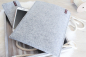 Preview: Tablethülle nach Wunschmaß -grau- aus hochwertigen Wollfilz - handgenäht in Deutschland (Versandkostenfreie Lieferung)