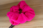 Preview: Haargummi Scrunchie - pink - aus hochwertigen Musselin - handmade in Deutschland (Versandkostenfrei)