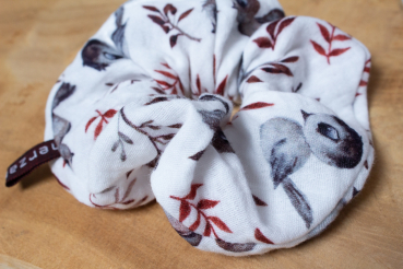 Haargummi Scrunchie - aus hochwertigen Musselin - handmade in Deutschland (Versandkostenfrei)