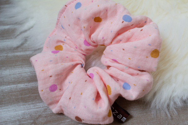 Haargummi Scrunchie - aus hochwertigen Musselin - handmade in Deutschland (Versandkostenfrei)