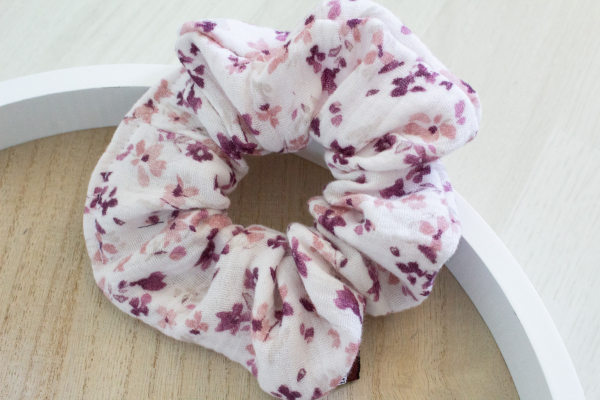 Haargummi Scrunchie - aus hochwertigen Musselin - handmade in Deutschland (Versandkostenfrei)