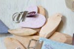 Schlüsselanhänger *Herz* - rosa - aus hochwertigen Wollfilz - handgenäht in Deutschland (Versandkostenfreie Lieferung)